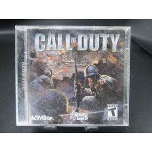 VTG Activision 2003 Call Of Duty‎ Microsoft Windows CD ROM Computer Game PC